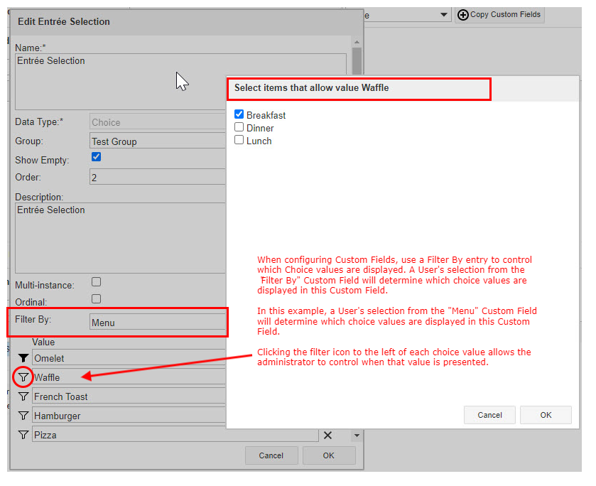 Filter-By Custom Field Annotated