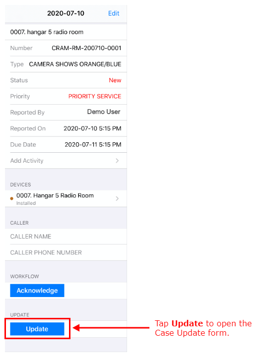 JCC Case Details Panel Update