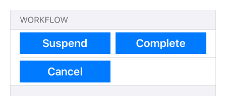 JCC Workflow Status Options