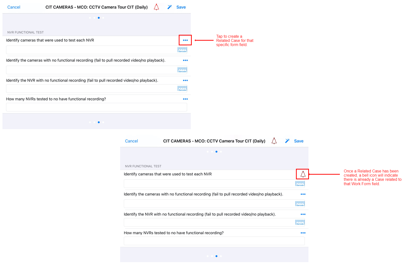 WF Field Related Case Creation