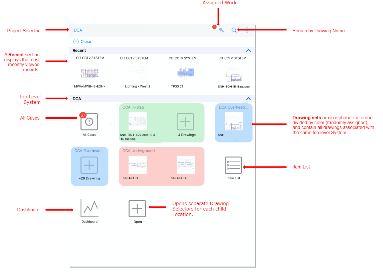 Drawing Selector Annotated