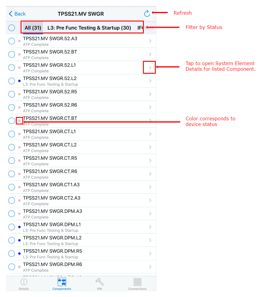 SE Details Component Panel Annoated