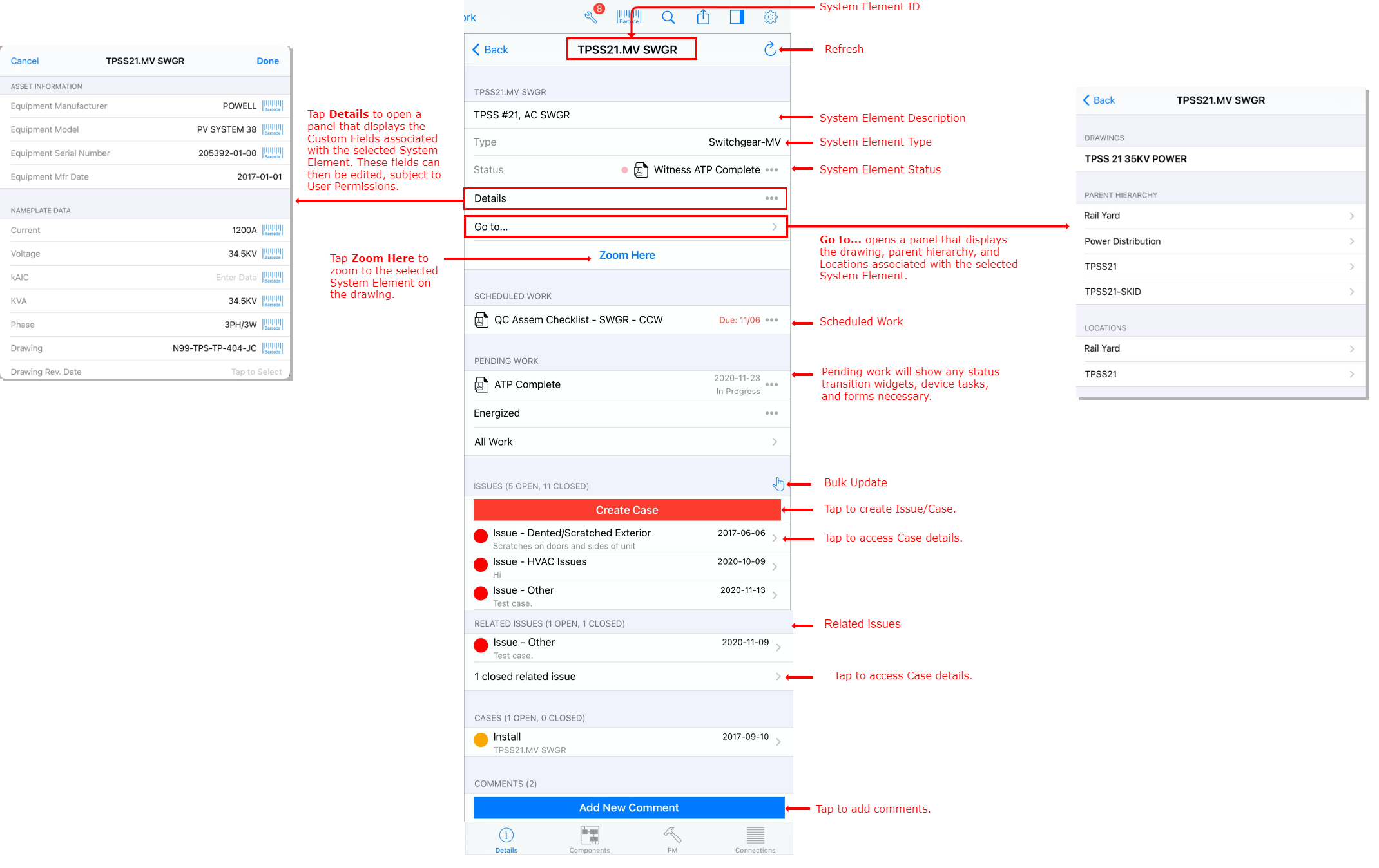 SE Details Panel Annotated